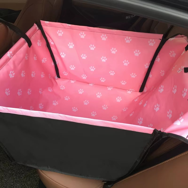 Transform your pet's travel experience with our waterproof dog car seat cover and hammock cushion! Perfect for comfy and secure rides! 🐾🚗✨