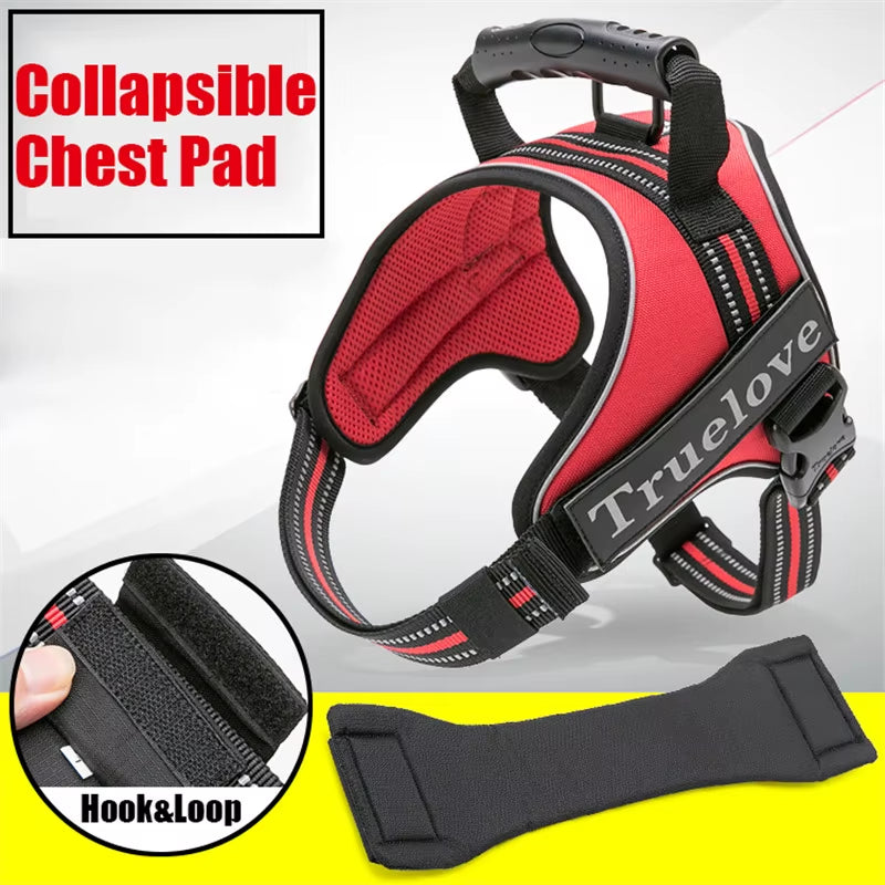 Unleash Adventure with Our No-Pull Dog Harness – Reflective, Durable, and Perfect for Big Dogs and Puppies! 🌟🐾