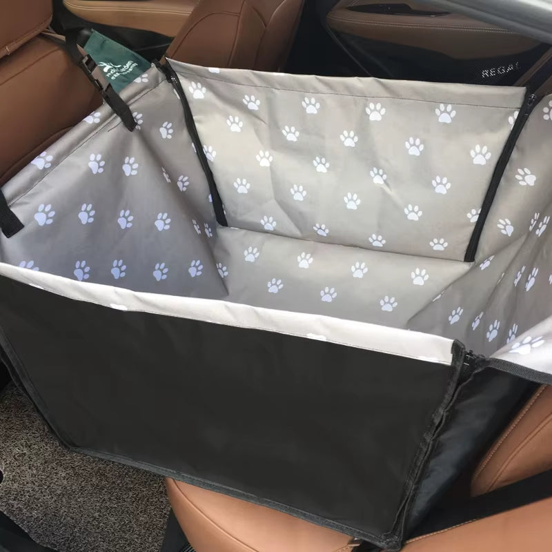 Transform your pet's travel experience with our waterproof dog car seat cover and hammock cushion! Perfect for comfy and secure rides! 🐾🚗✨