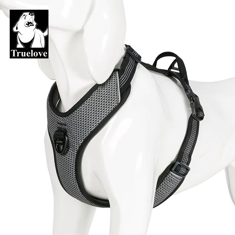 Get Your Pup Ready for Adventure! 🐾✨ Reflective No-Pull Dog Harness with Matching Leash & Collar – Perfect for Training, Running, & More! 🐶💕 #DogGear #PetLovers