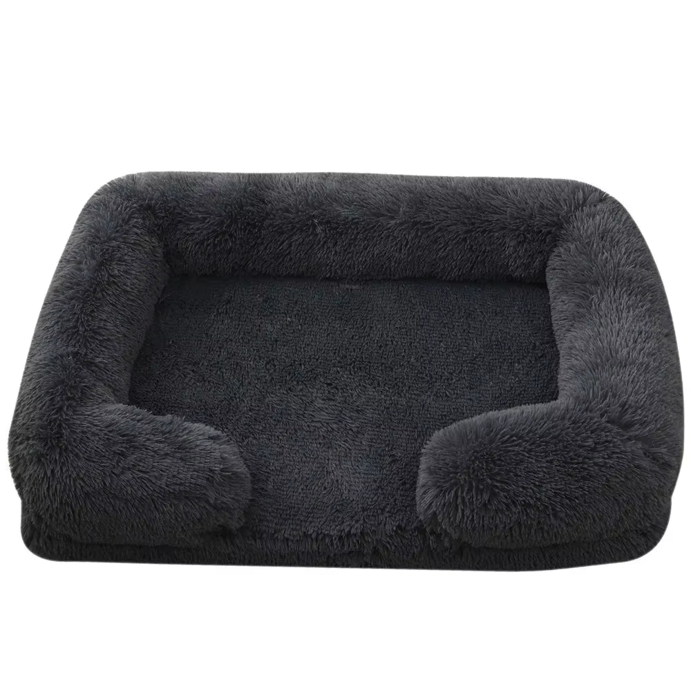 Cozy Winter Dog Bed: Perfect for Puppies & Cats! Warmth Meets Comfort in Stylish Baskets 🐾✨