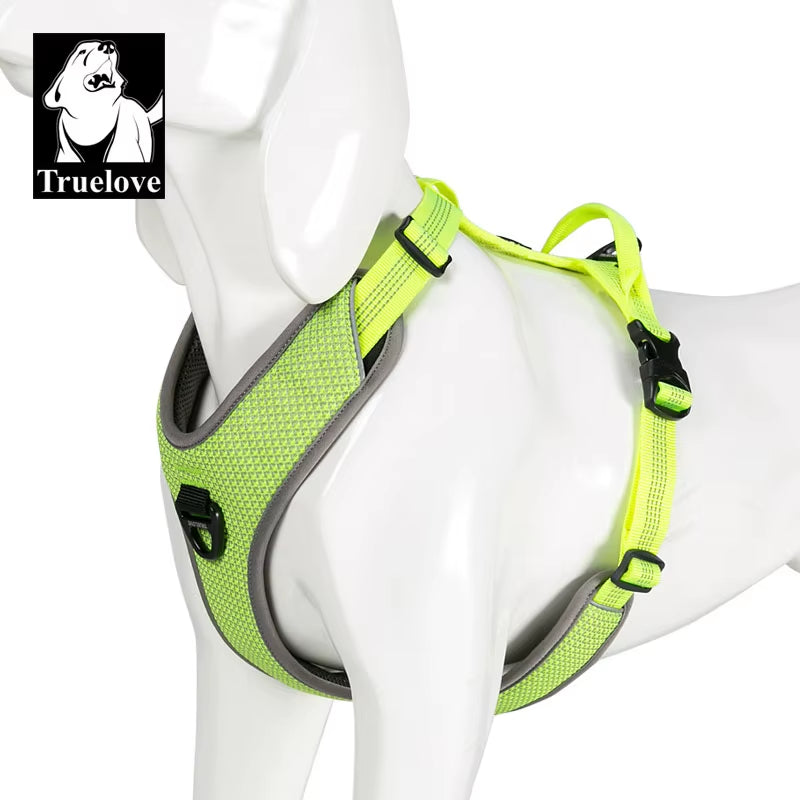 Get Your Pup Ready for Adventure! 🐾✨ Reflective No-Pull Dog Harness with Matching Leash & Collar – Perfect for Training, Running, & More! 🐶💕 #DogGear #PetLovers