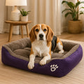 Lass deinen Vierbeiner in süssen Träumen schwelgen: Das ultraweiche Komfortbett für entspannten Schlaf! 💤🐾✨
