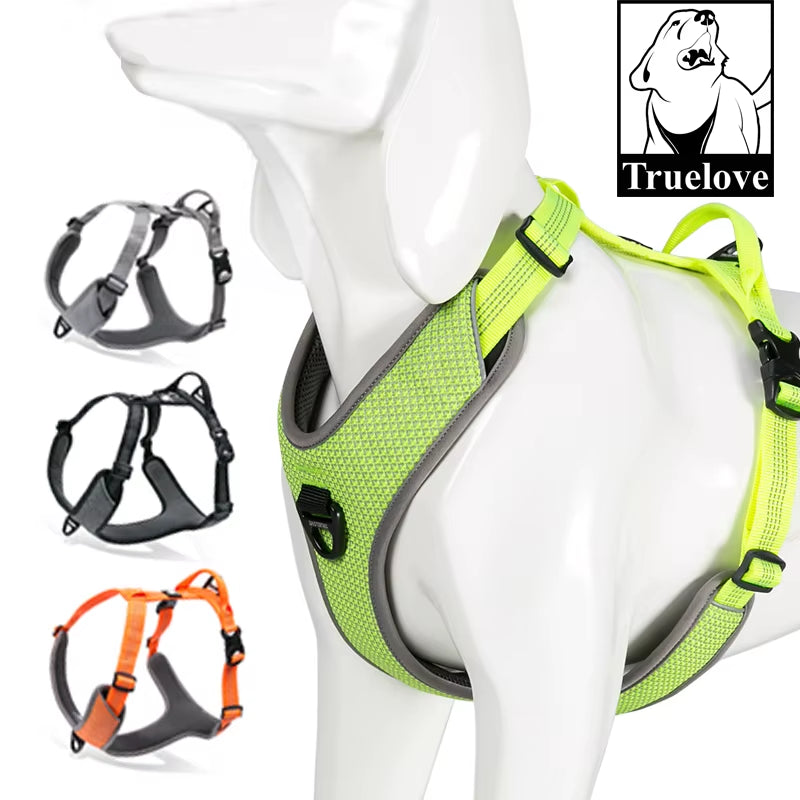 Get Your Pup Ready for Adventure! 🐾✨ Reflective No-Pull Dog Harness with Matching Leash & Collar – Perfect for Training, Running, & More! 🐶💕 #DogGear #PetLovers