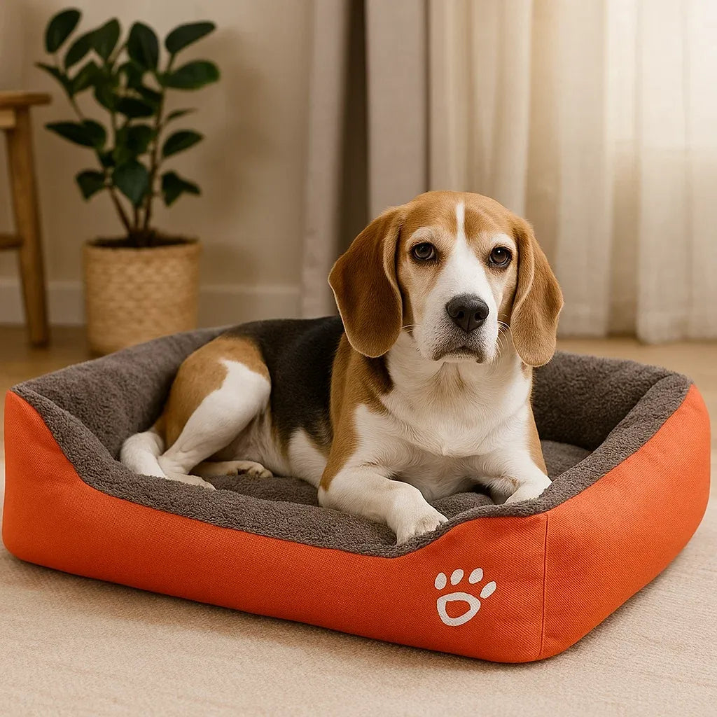 Lass deinen Vierbeiner in süssen Träumen schwelgen: Das ultraweiche Komfortbett für entspannten Schlaf! 💤🐾✨