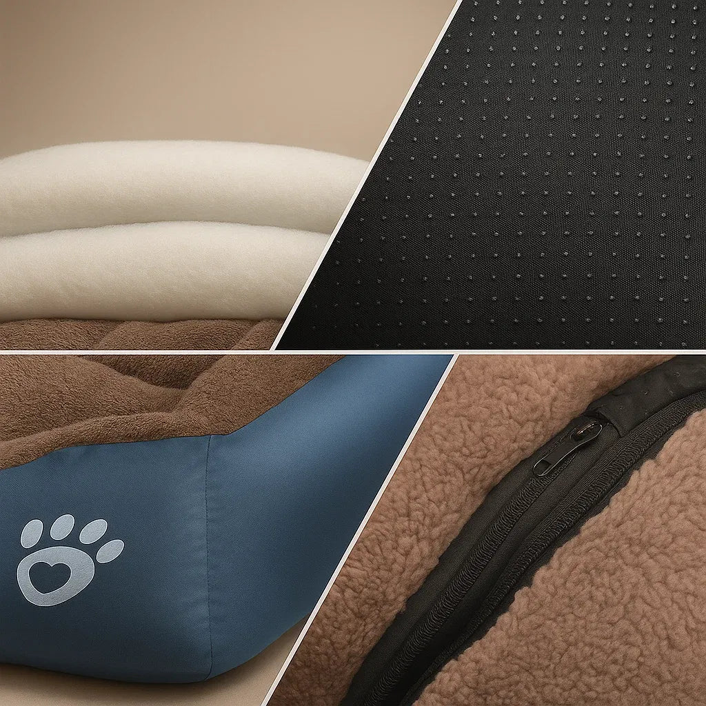 Lass deinen Vierbeiner in süssen Träumen schwelgen: Das ultraweiche Komfortbett für entspannten Schlaf! 💤🐾✨