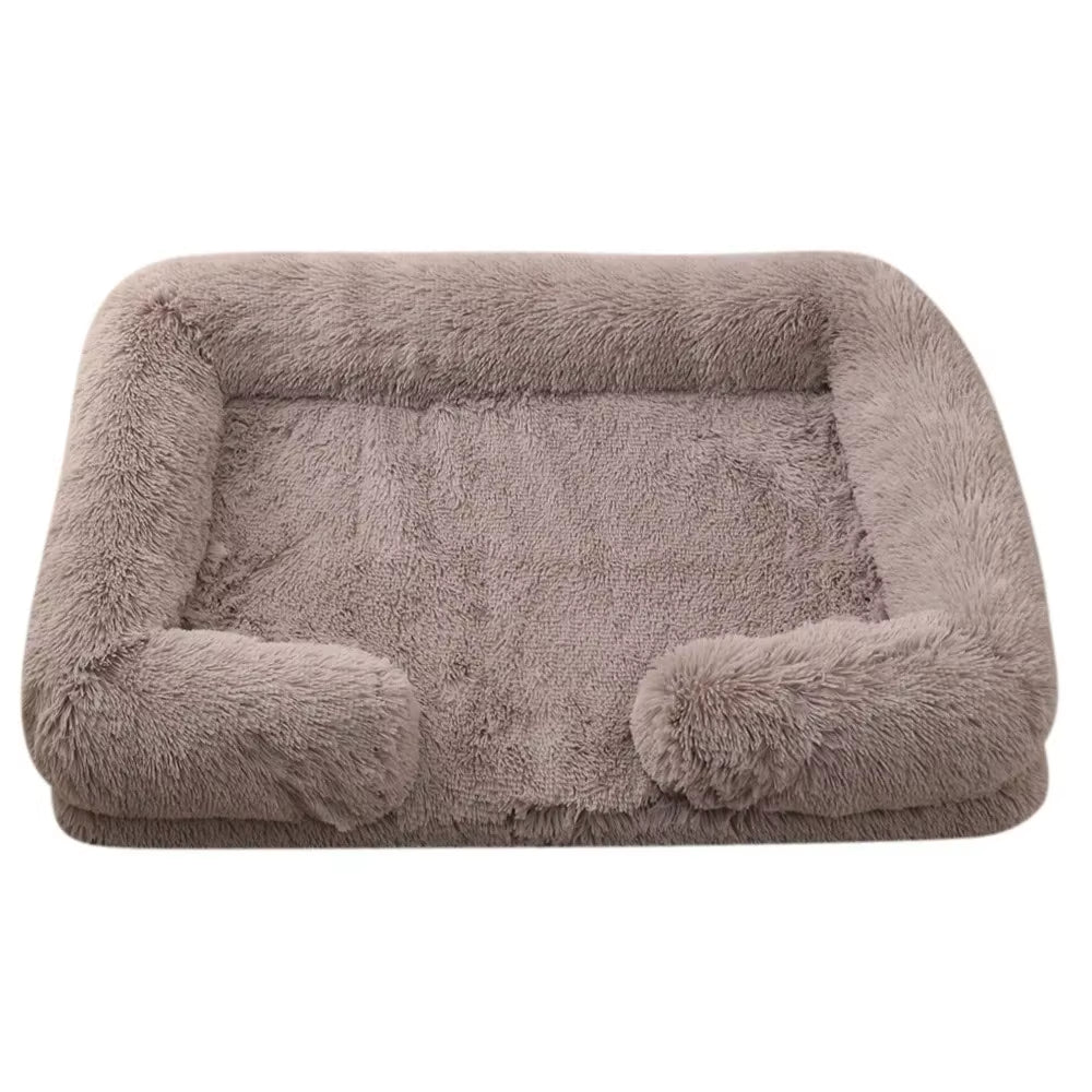 Cozy Winter Dog Bed: Perfect for Puppies & Cats! Warmth Meets Comfort in Stylish Baskets 🐾✨