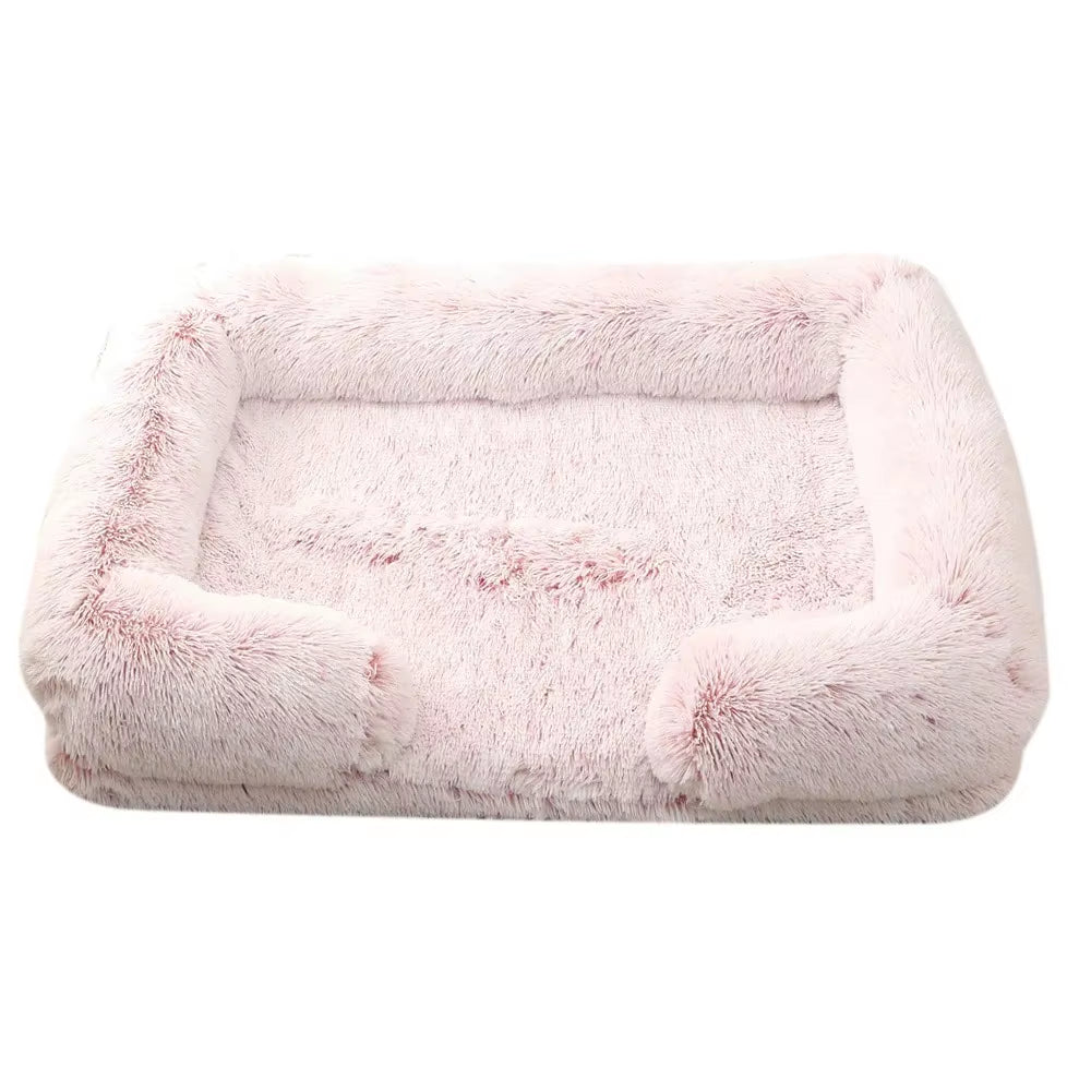 Cozy Winter Dog Bed: Perfect for Puppies & Cats! Warmth Meets Comfort in Stylish Baskets 🐾✨